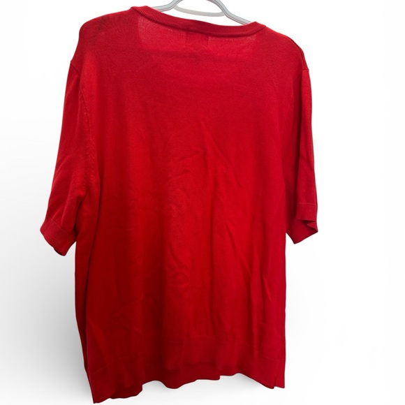 H&M Bold Red Knit Top - Picture 4 of 4